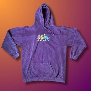 Channel 5 - XXL Purple Graphic Hoodie